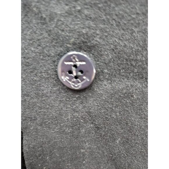 Marsh Landing Petites Wool Blend Peacoat Jacket PS Black - Picture 2 of 5